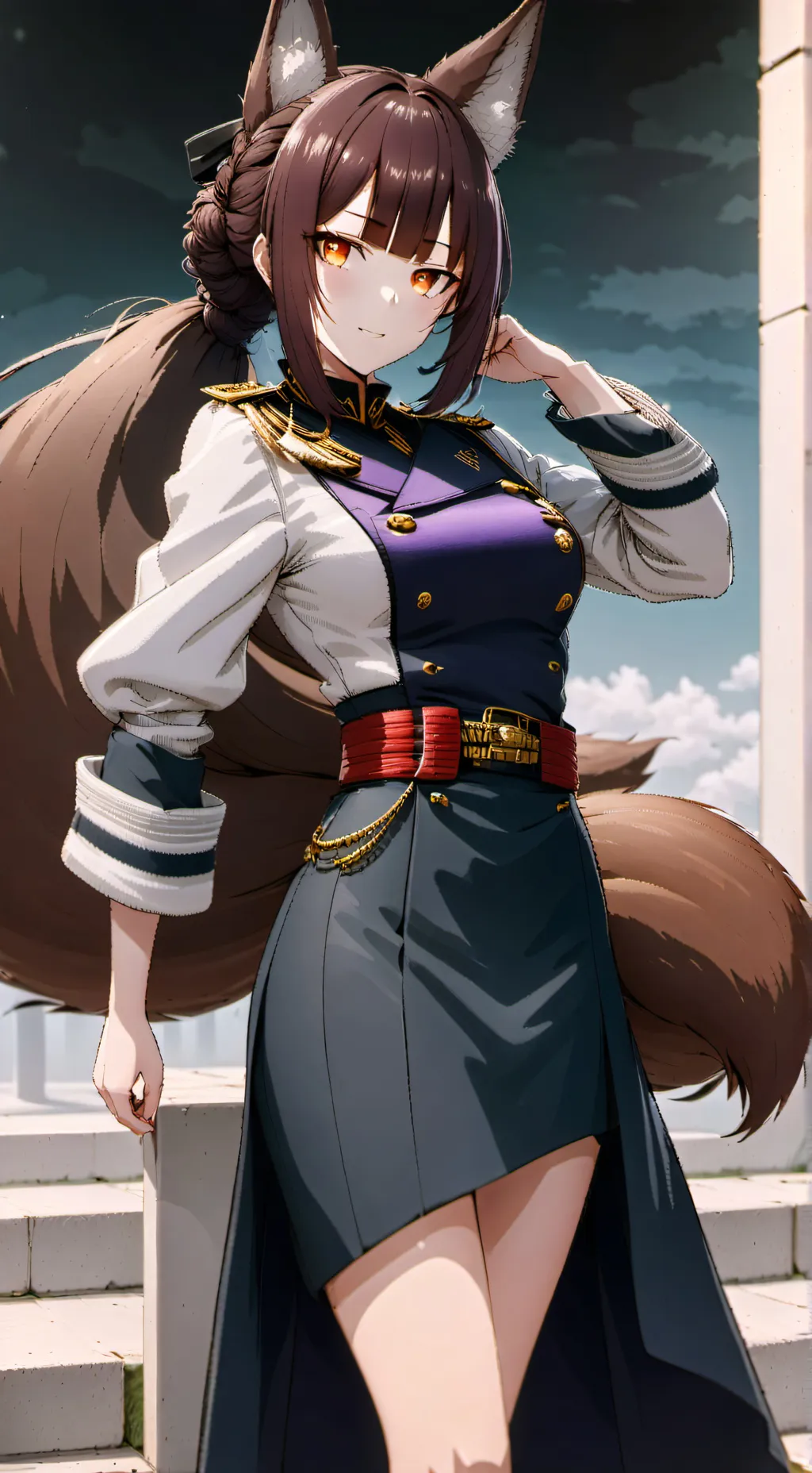 ai character: IJN Amagi background