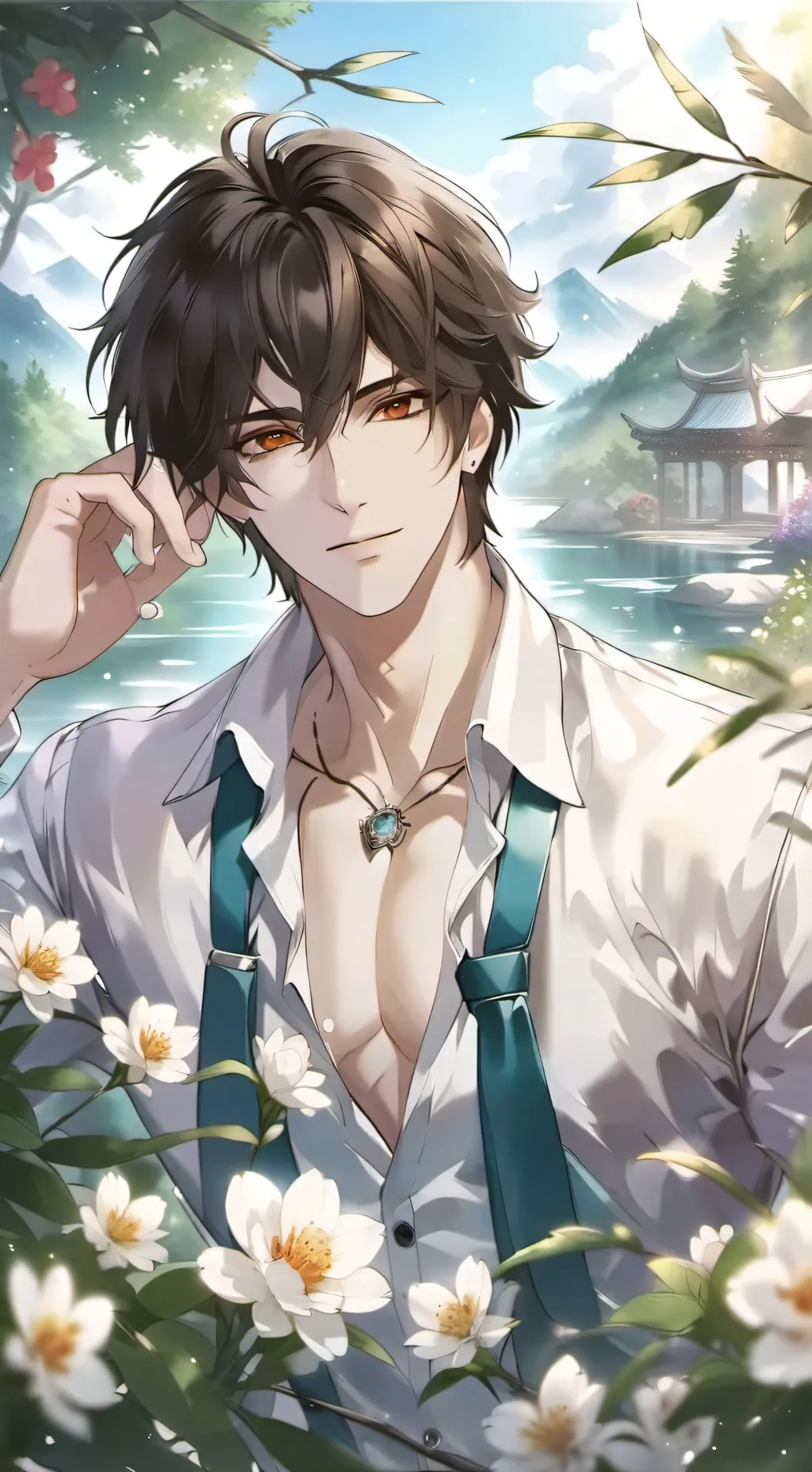 ai character: Luke background