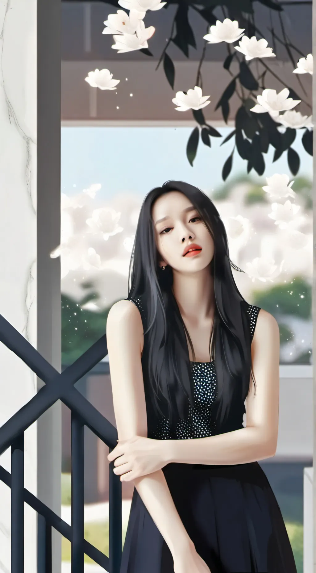 ai character: Leah background