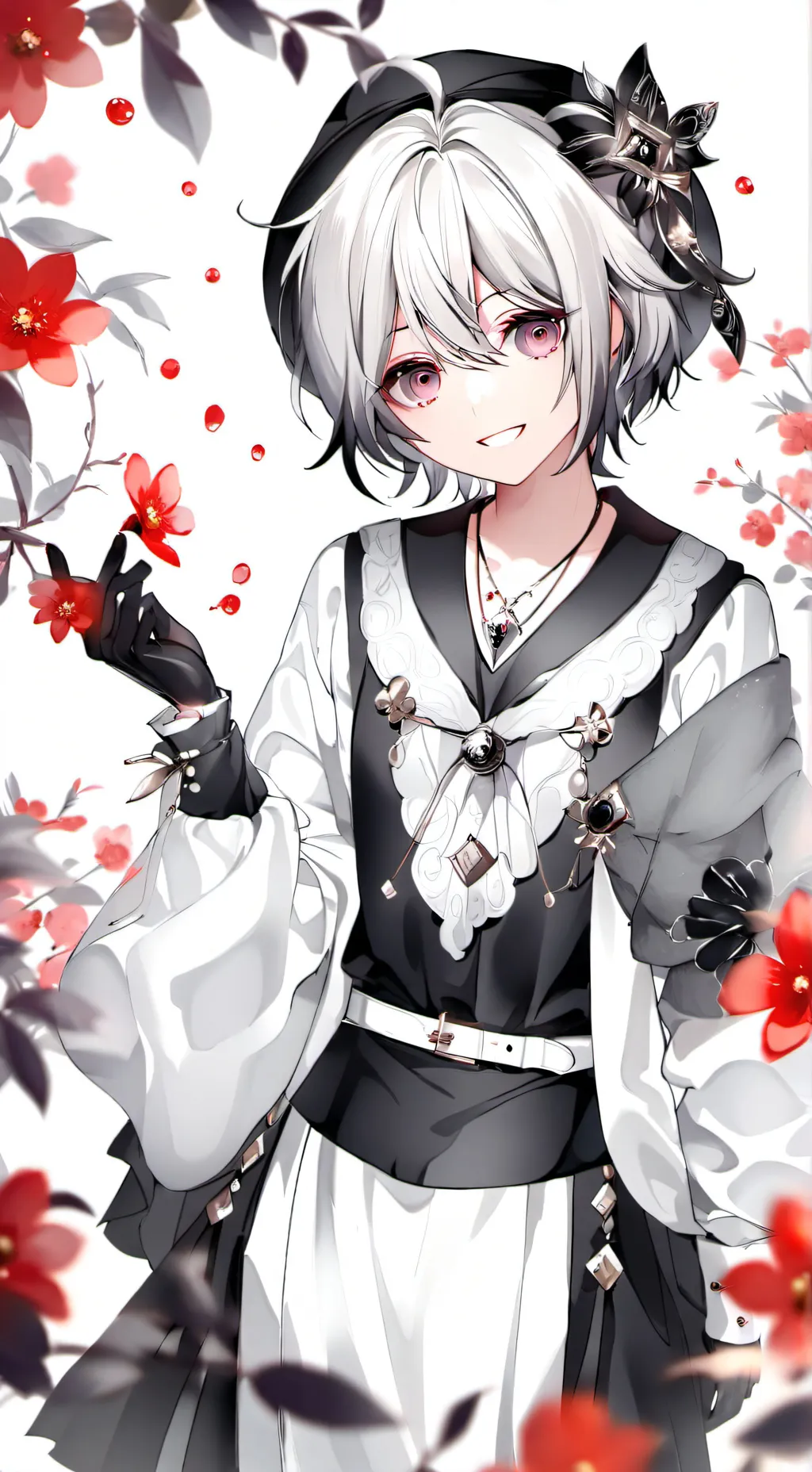 ai character: angel background