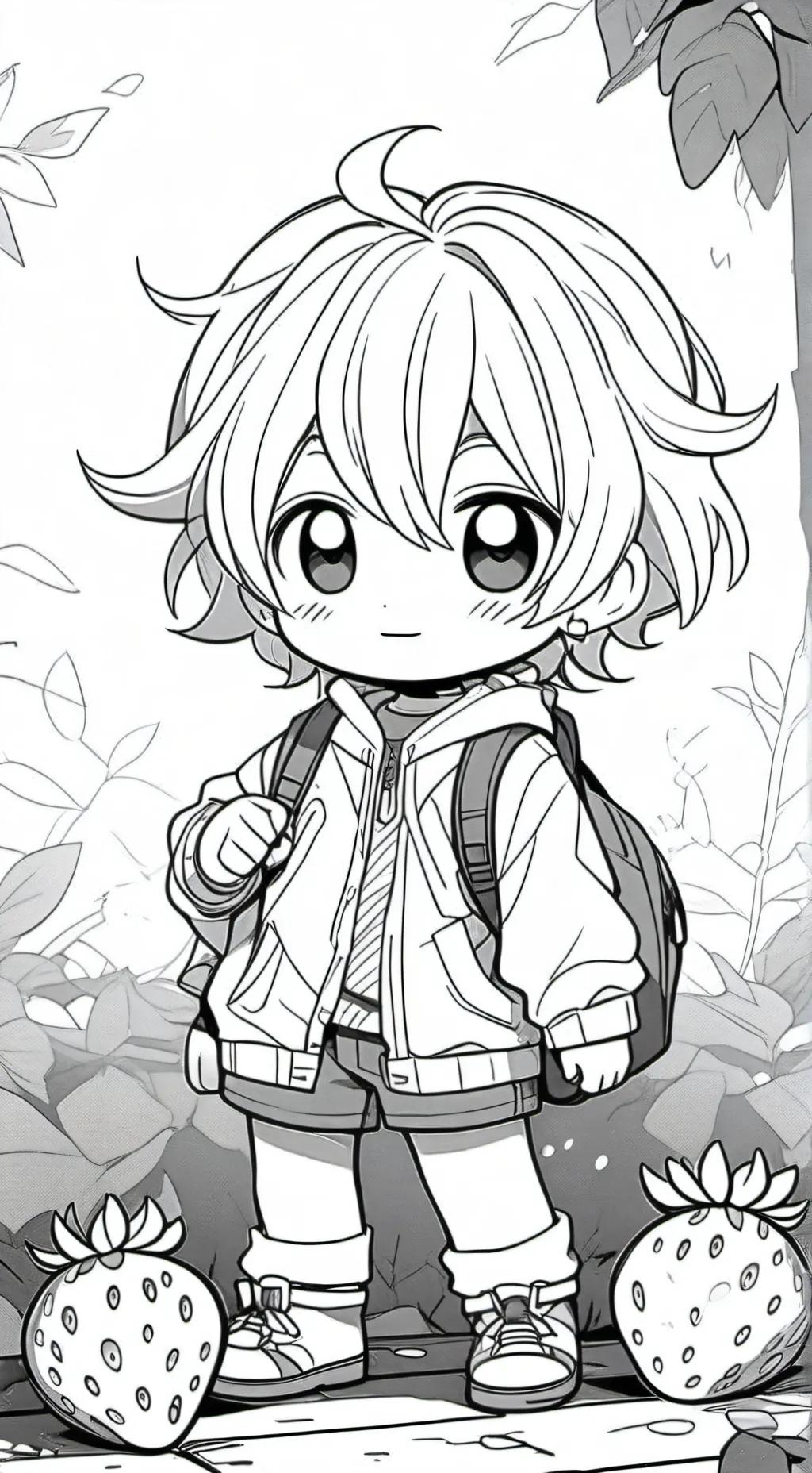 ai character: Sprout x Cosmo 😭✋️ background