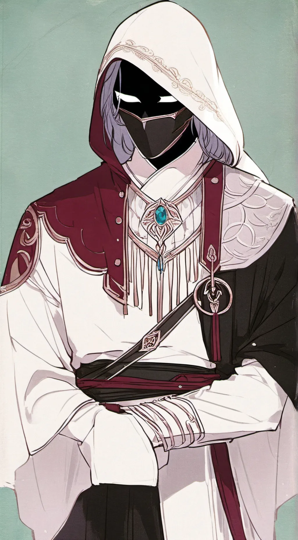 ai character: all of sceam background