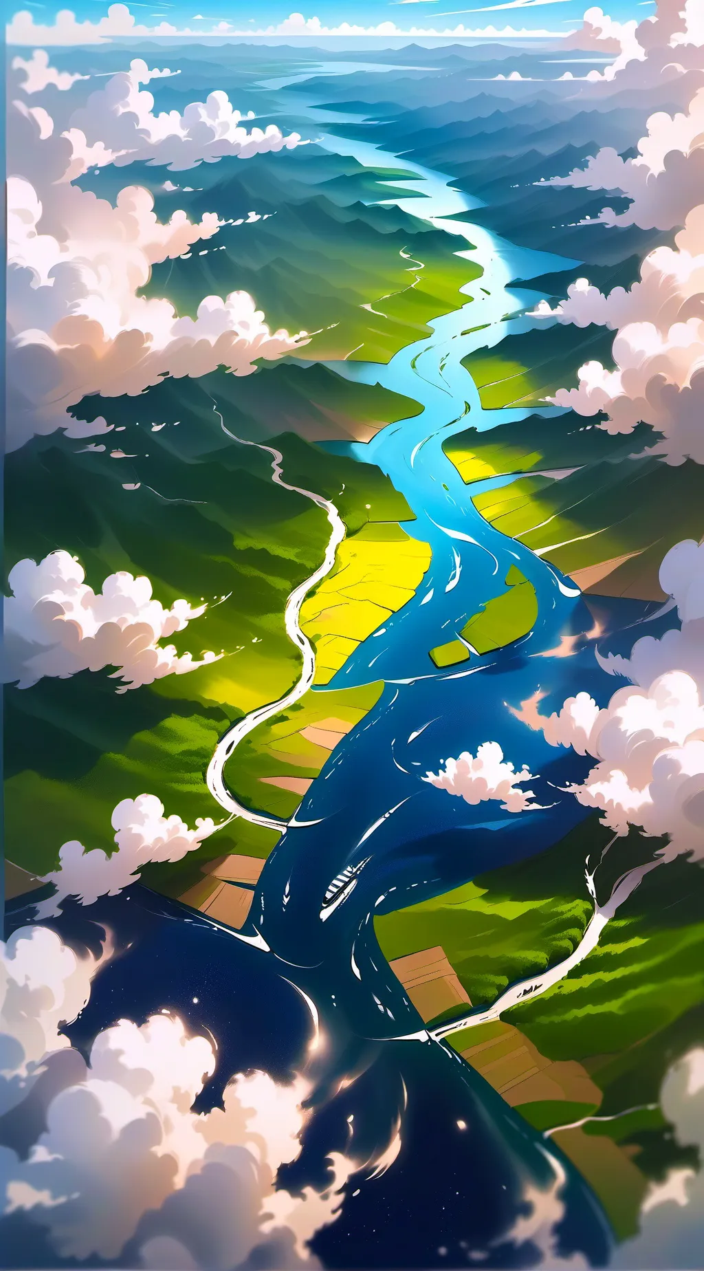 ai character: Earth's stomachach background