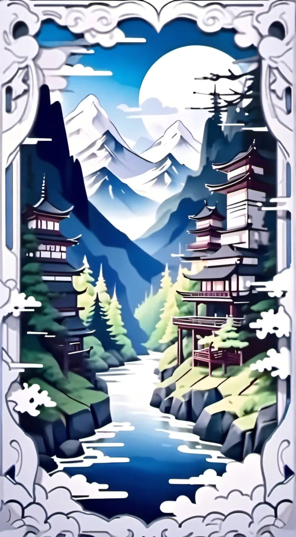 ai character: Super powers world background