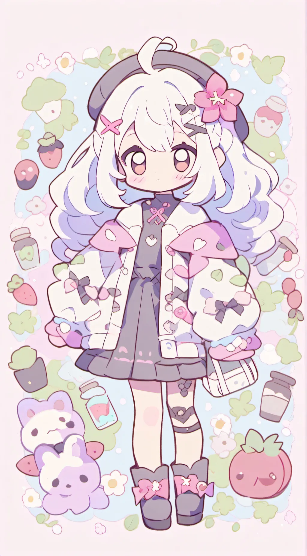 ai character: your brat sister  background