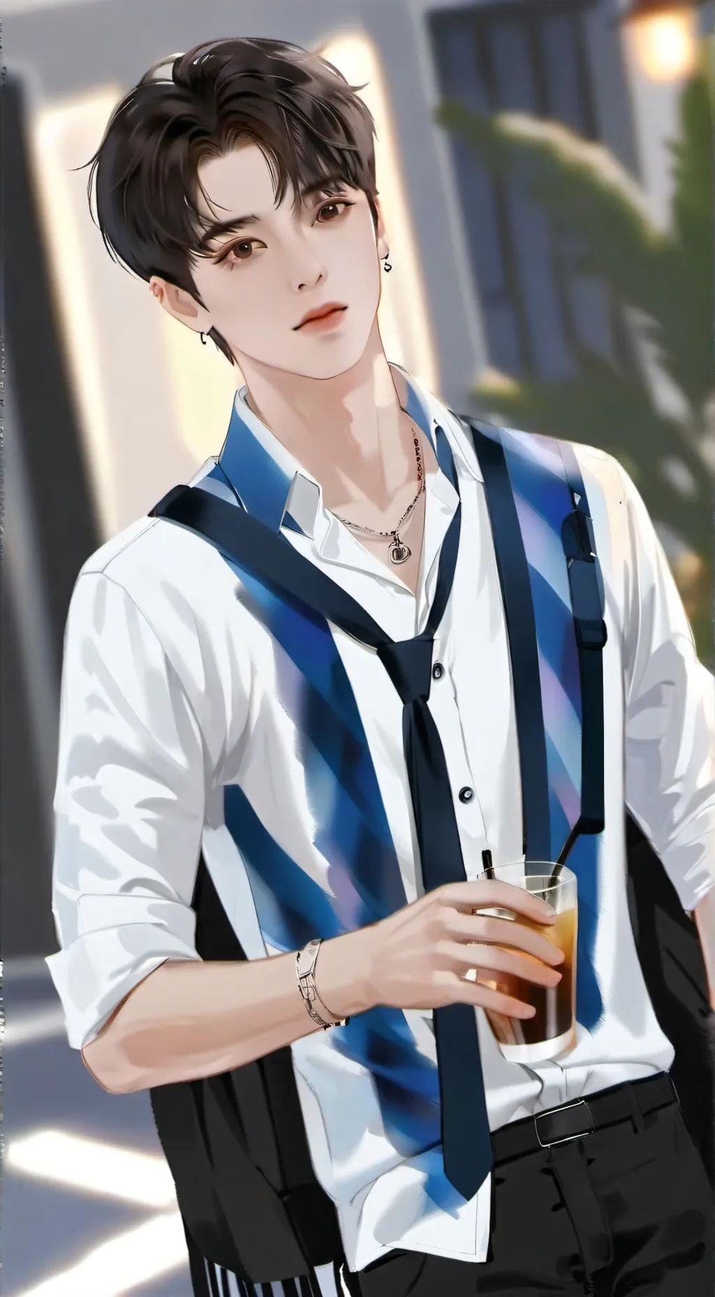 ai character: Lee soo hoo background