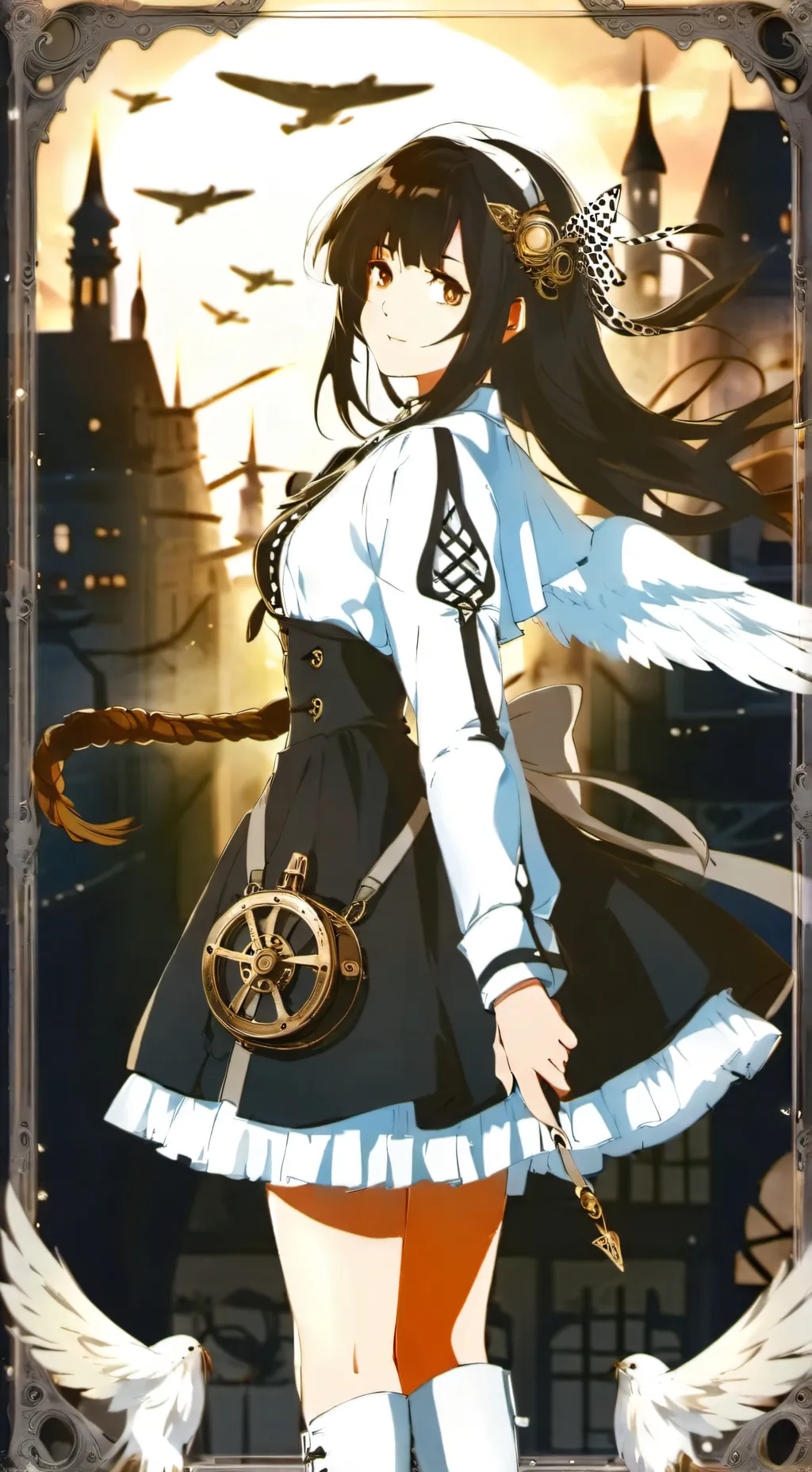 ai character: сара background