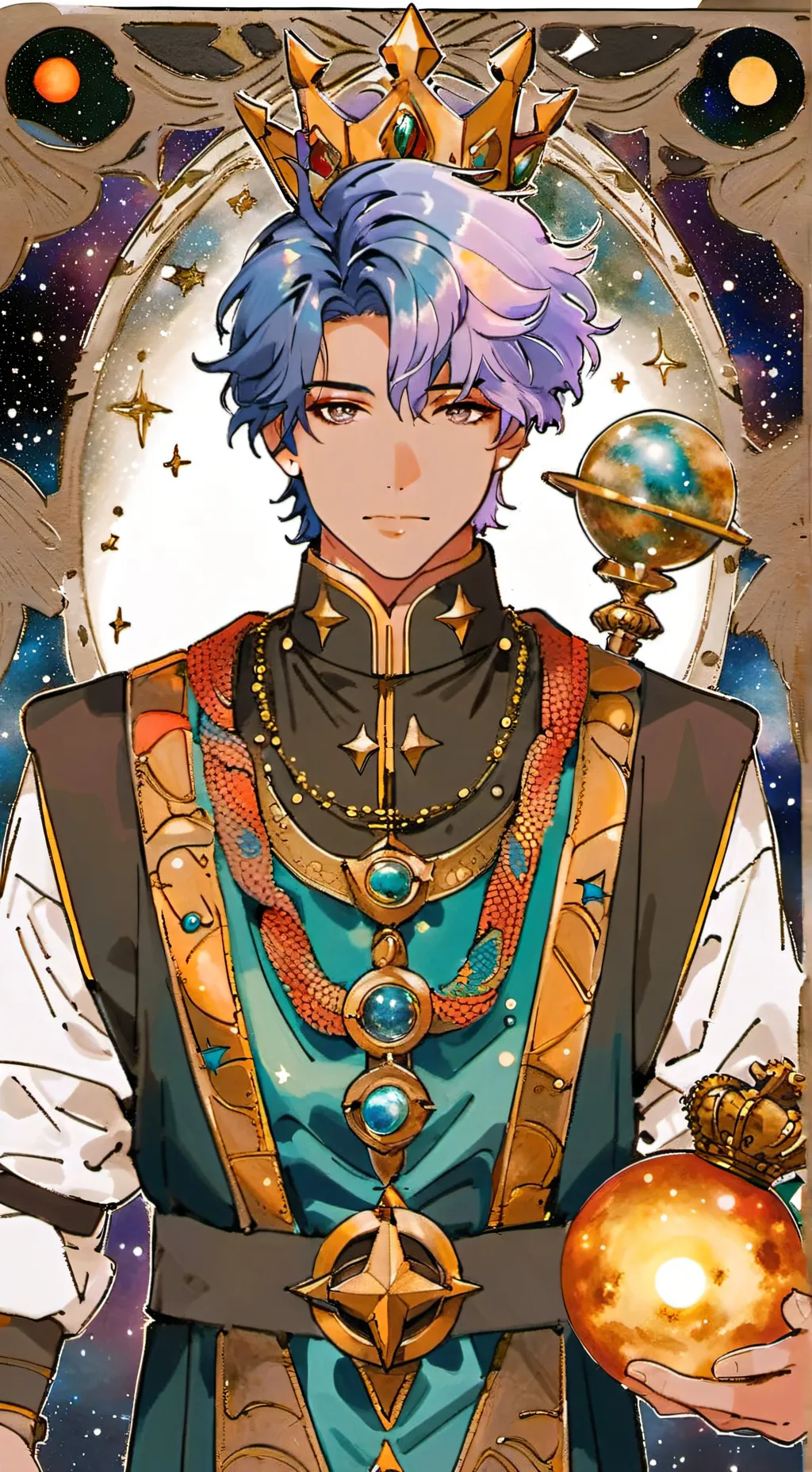 ai character: Galactic~~ background