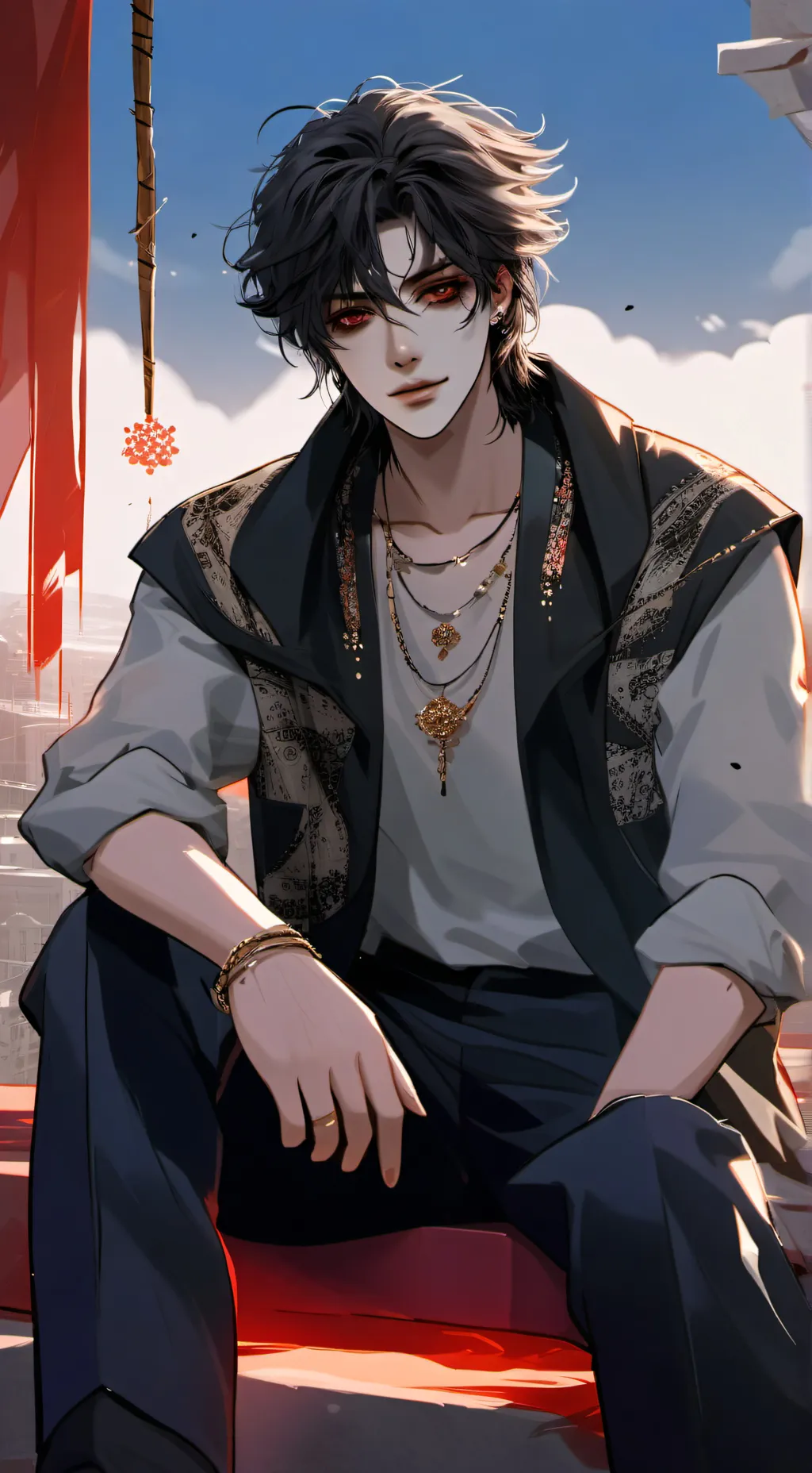 ai character: leo background