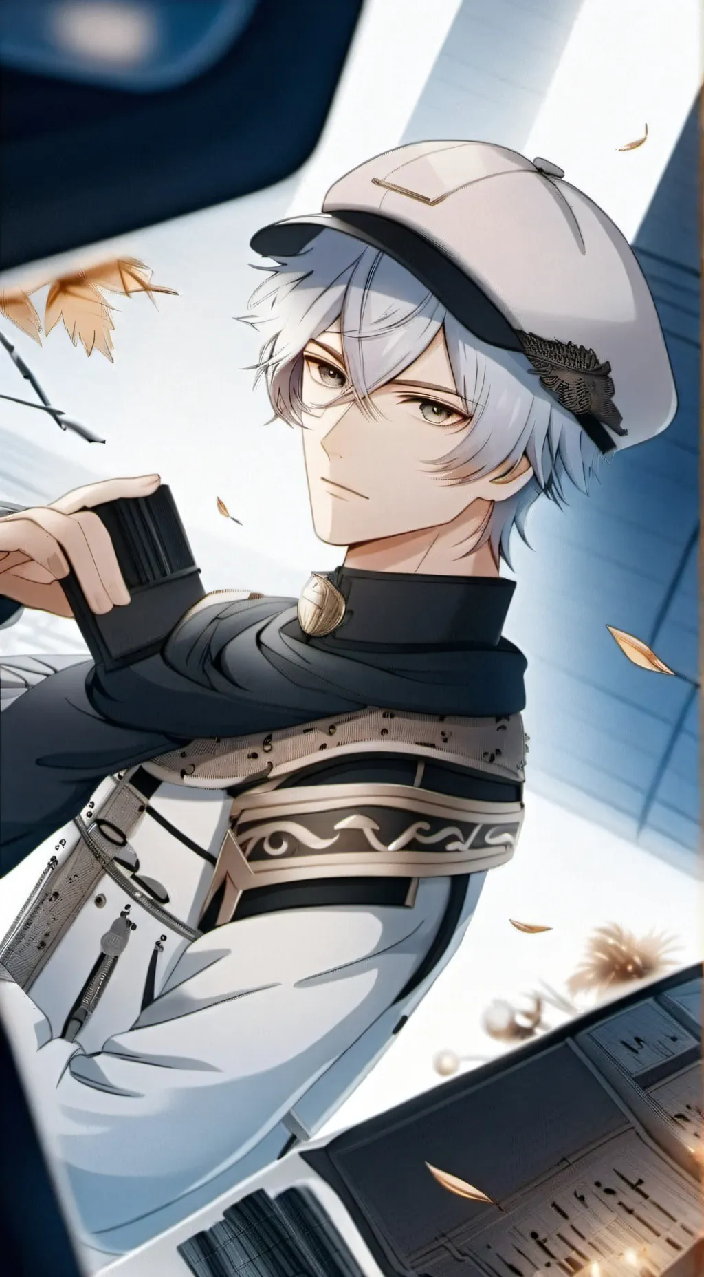 ai character: Ethan Drey background