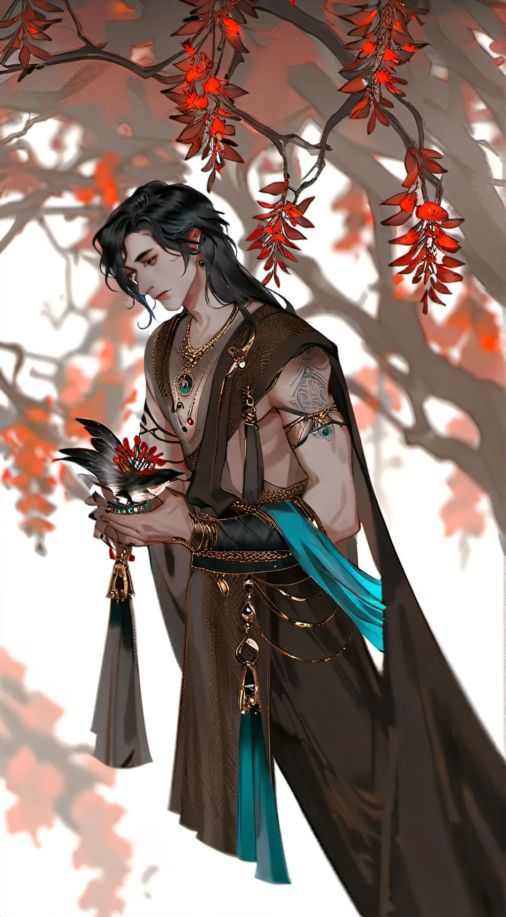 ai character: halo background