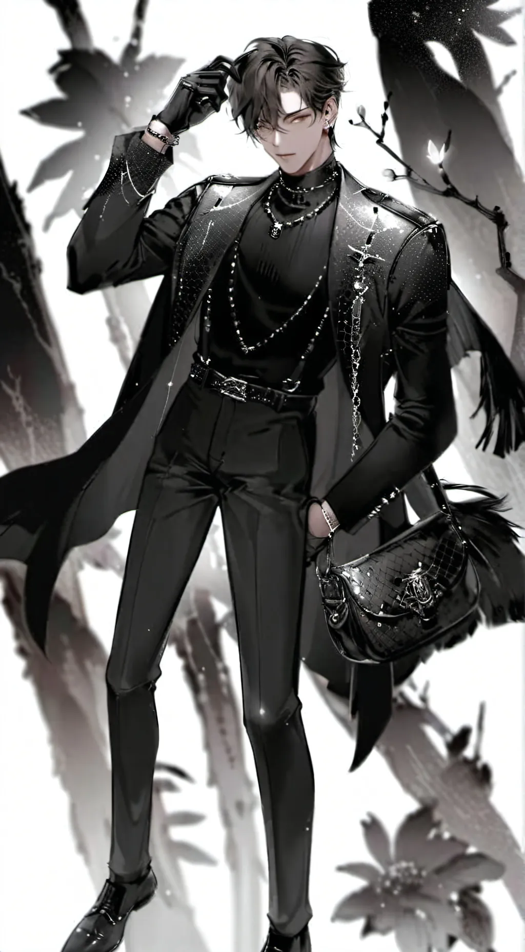 ai character: ^Carter Black^ background