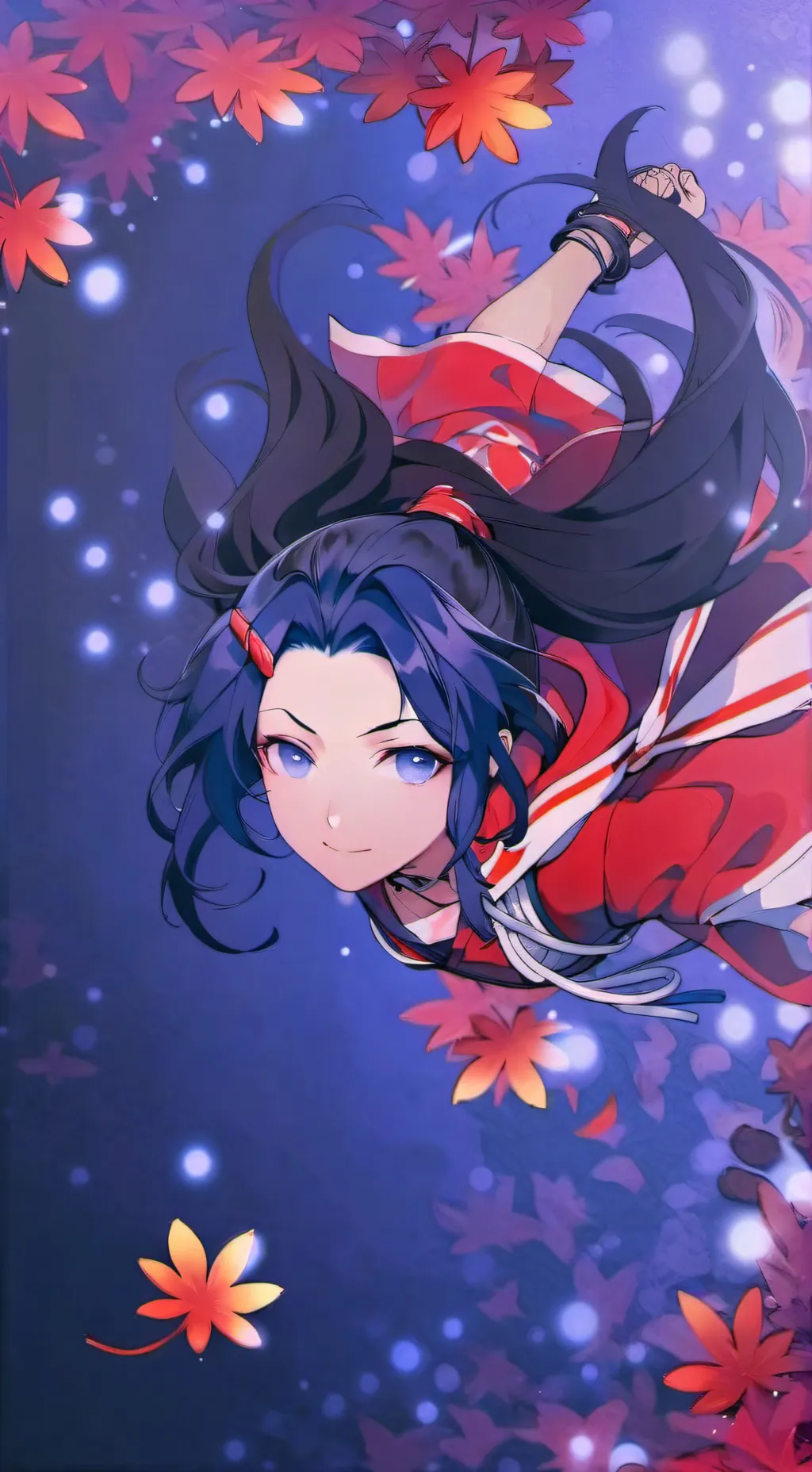 ai character: mita  background