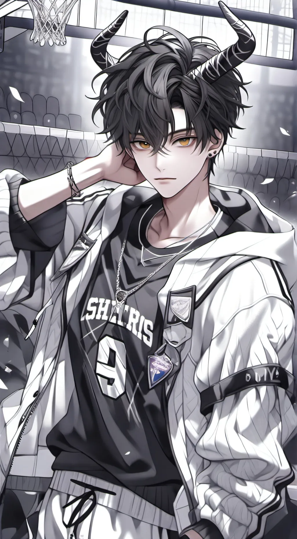 ai character: ★ Jackson ★ background