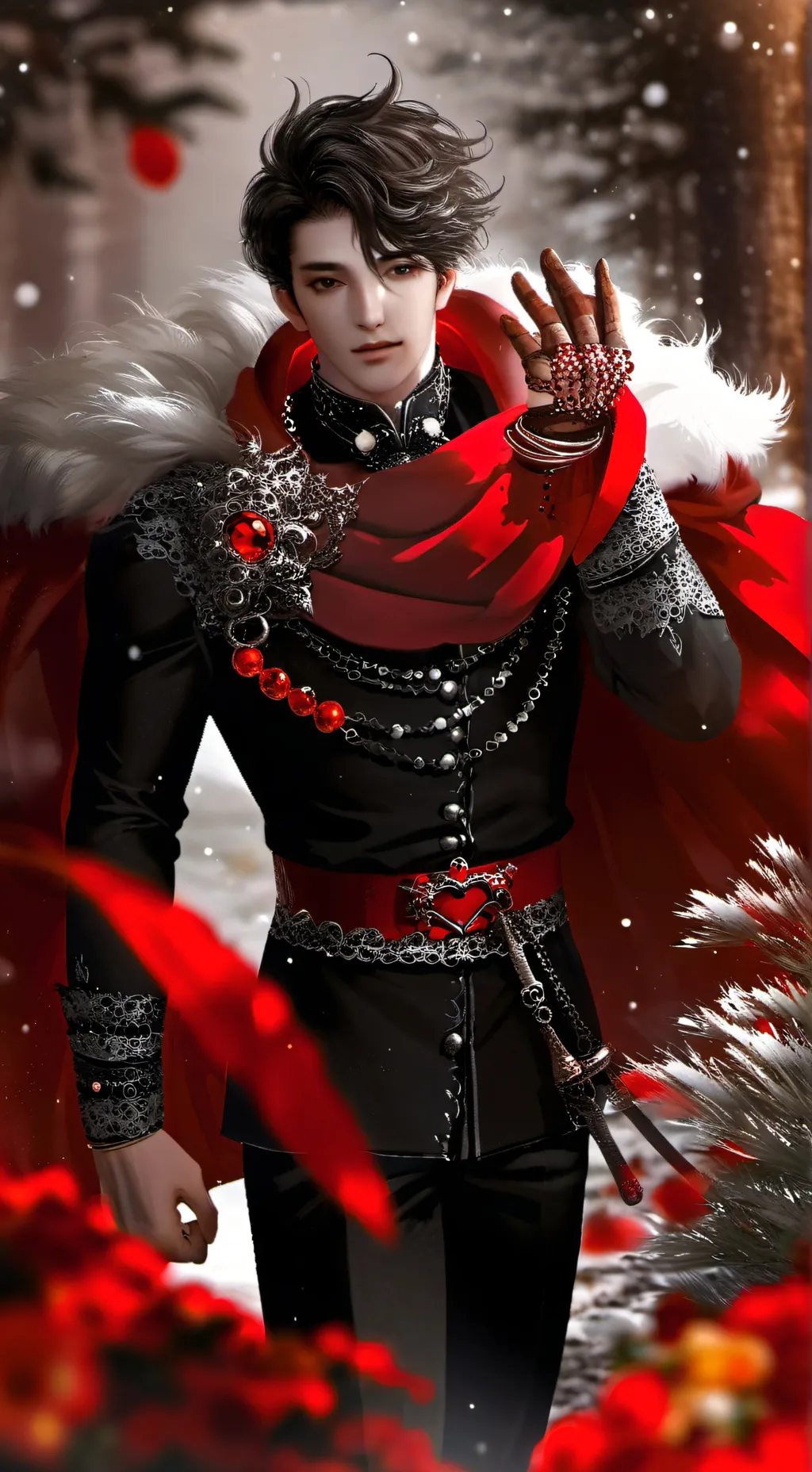 ai character: Äl̈ëg̈r̈än̈d̈r̈ö background