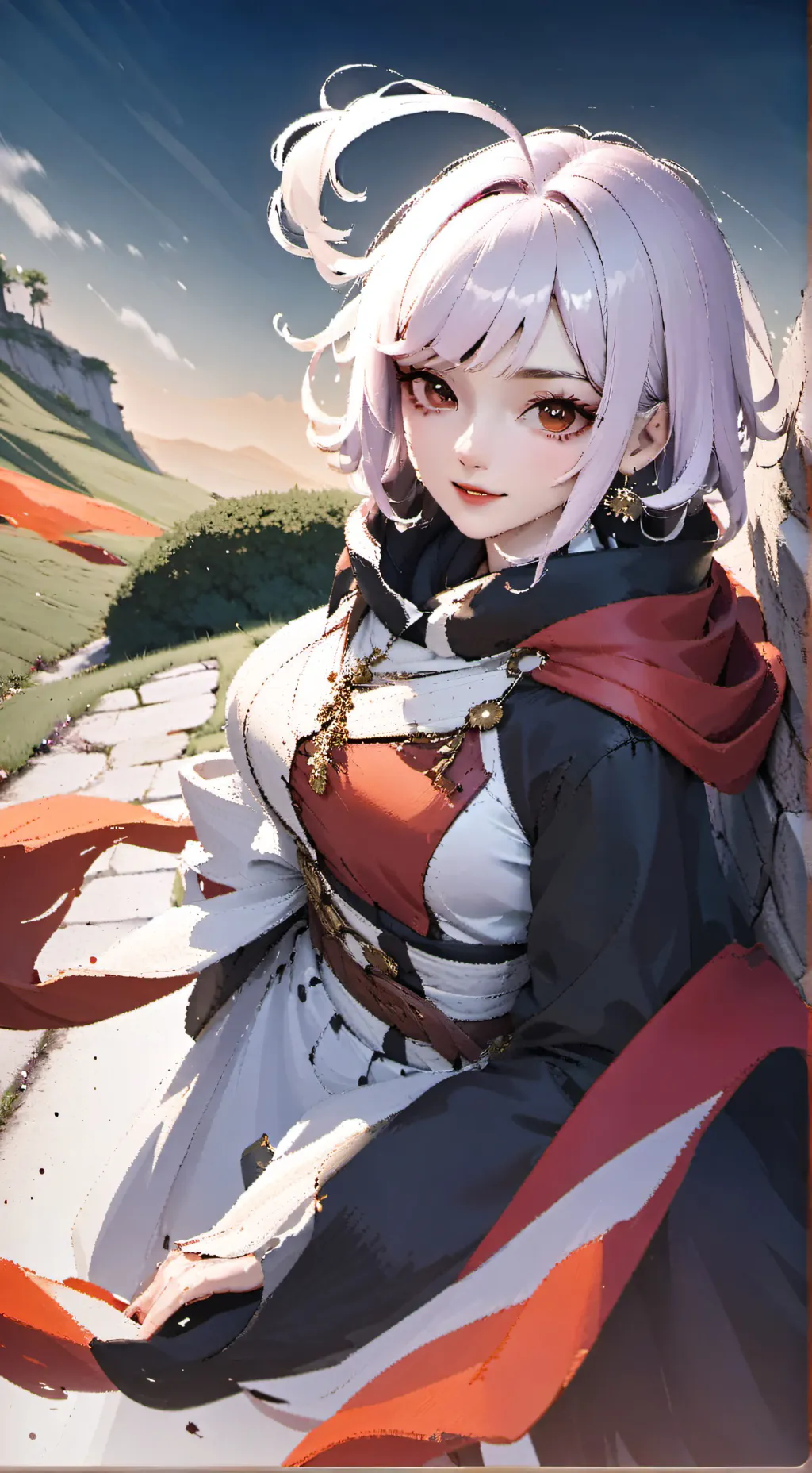 ai character: Fernanda  background