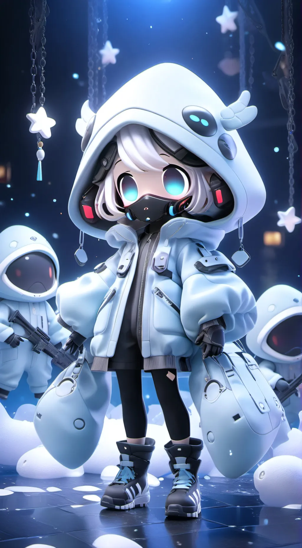 ai character: DW in SG background