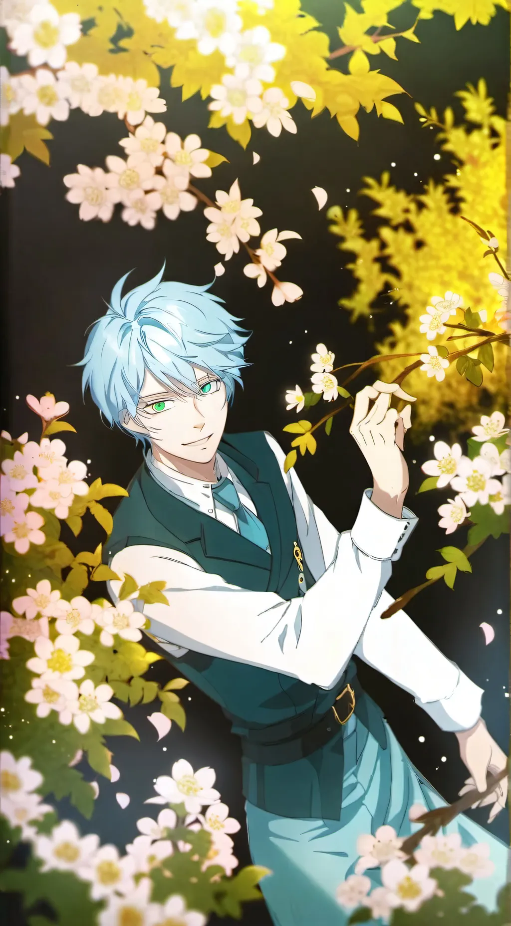 ai character: Gojo Satoru background