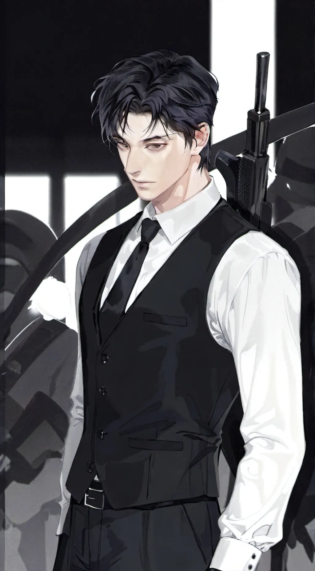 ai character: Hyun Seok — 현석 background