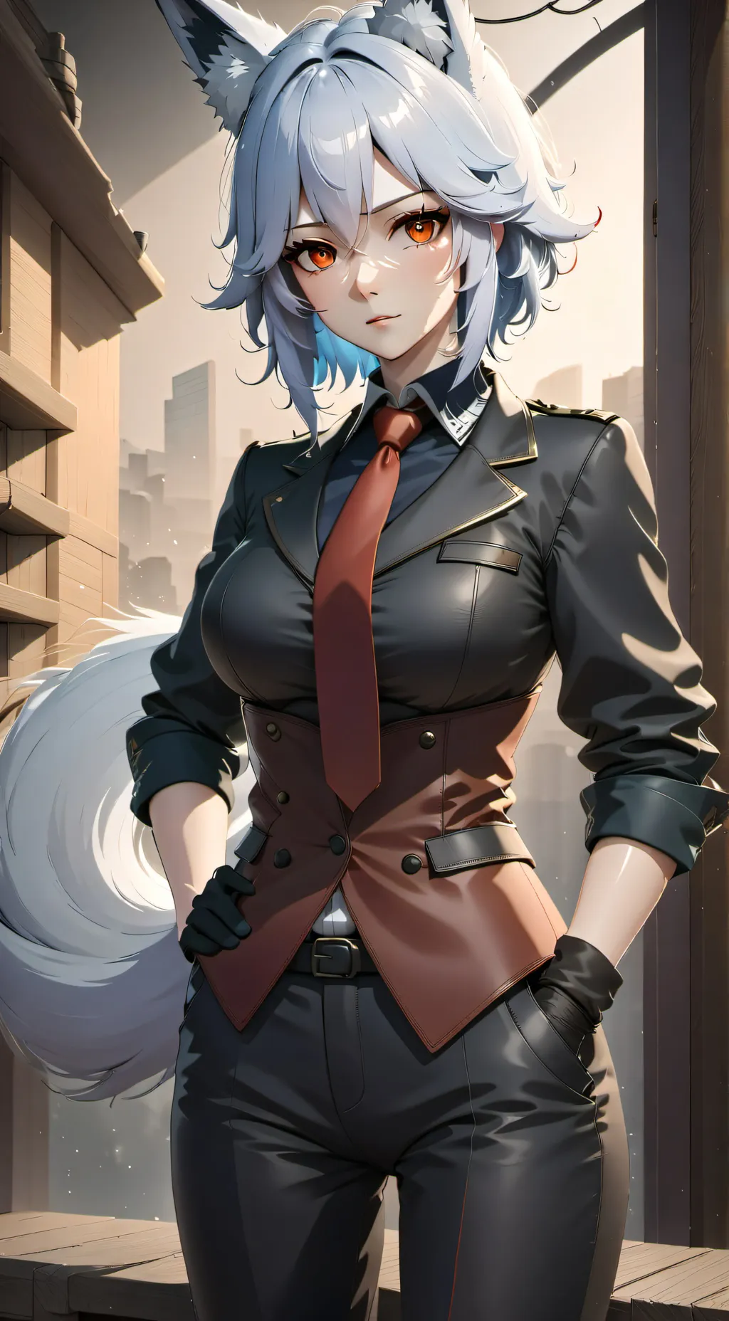 ai character: Tany "Spyfox" background