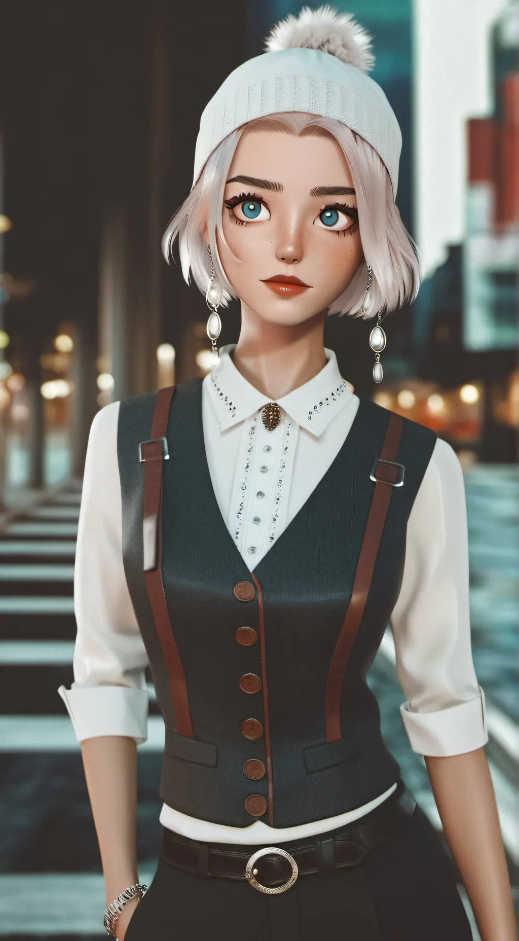 ai character: abby background