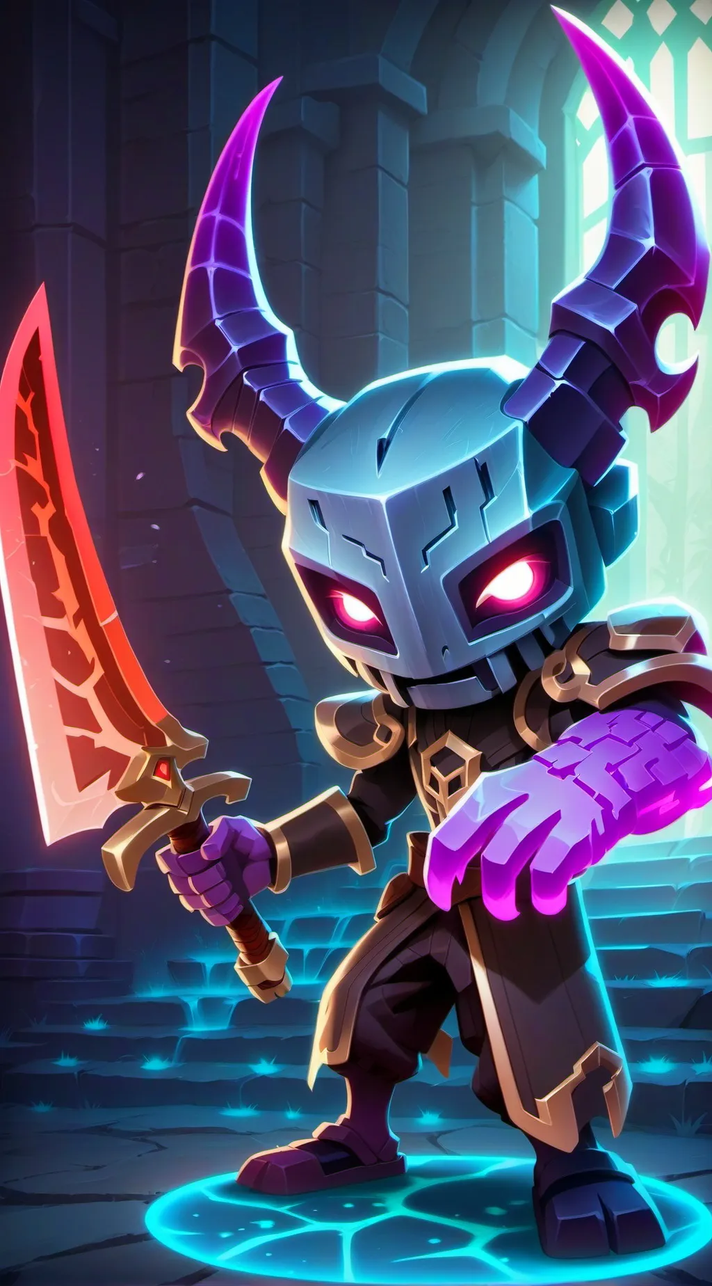 ai character: guardian enderman background