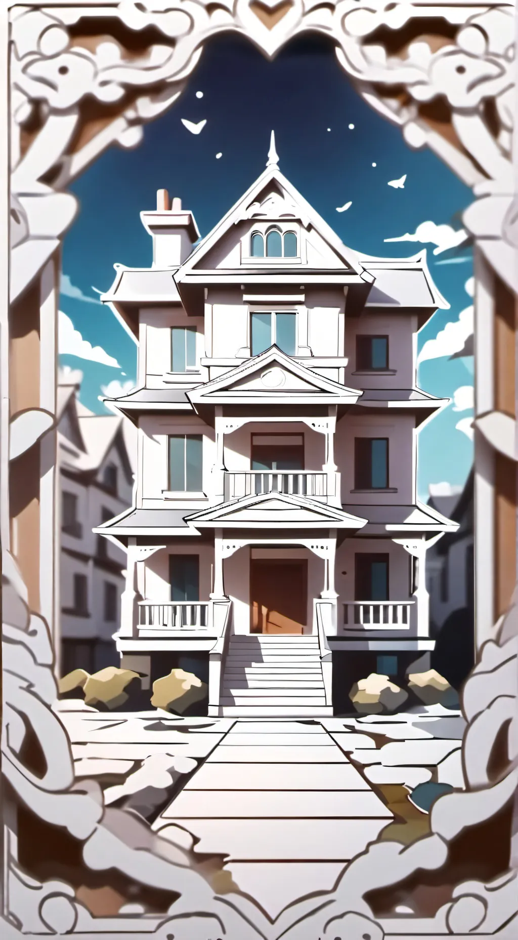 ai character: MHA. background