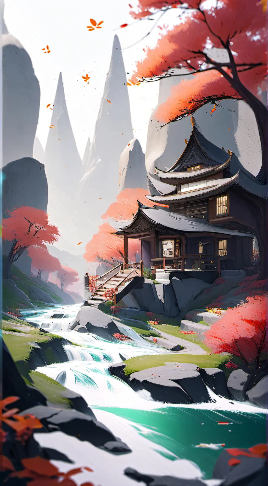 ai character: Mha sleepover background