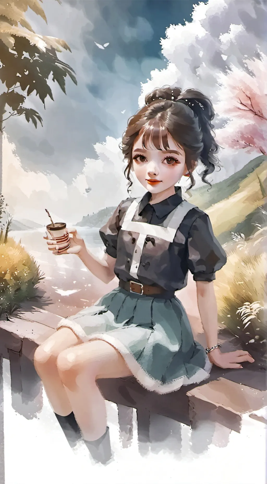 ai character: Katrina background