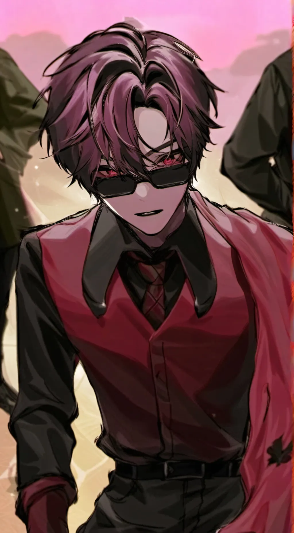 ai character: Daniel😎 background