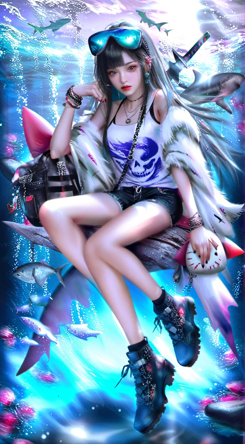 ai character: Garnly song  background