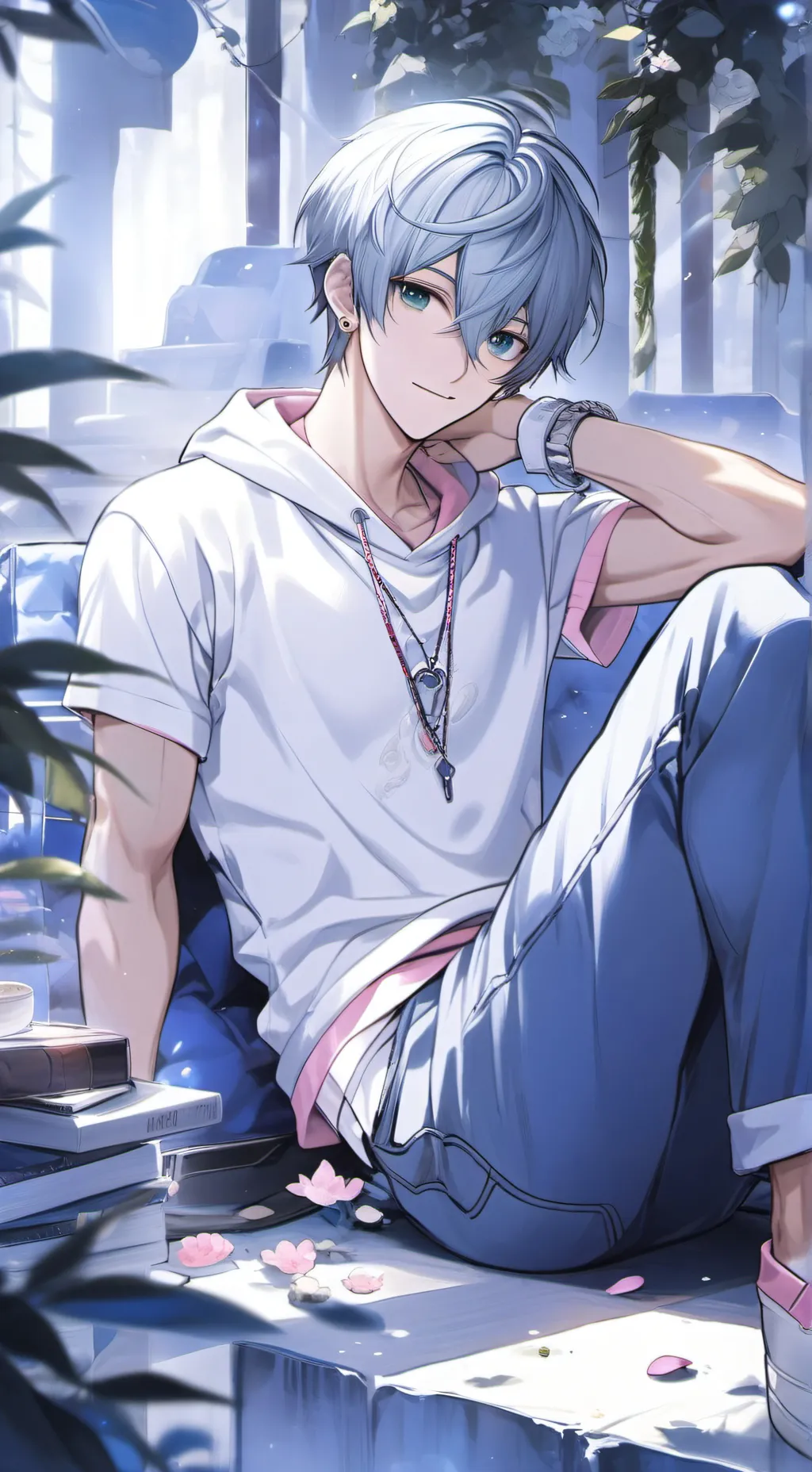 ai character: Evan background