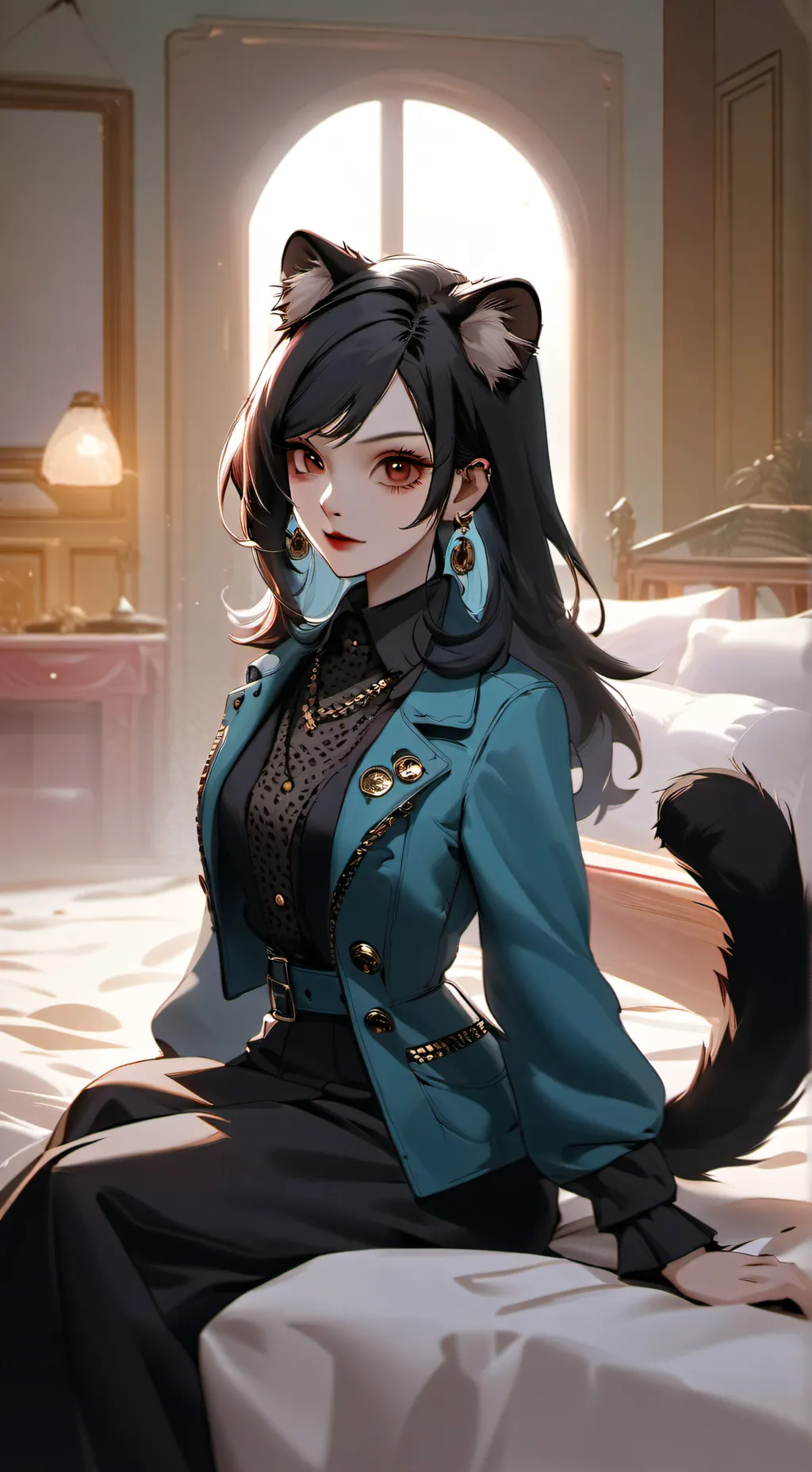 ai character: Katt background