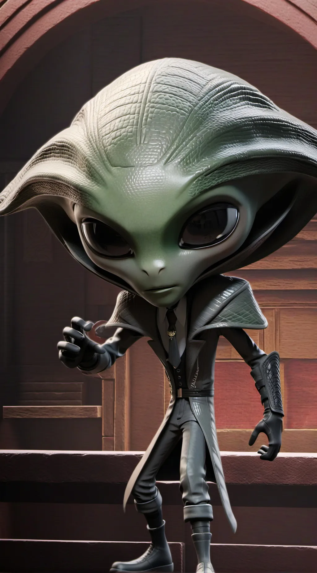 ai character: Зик background