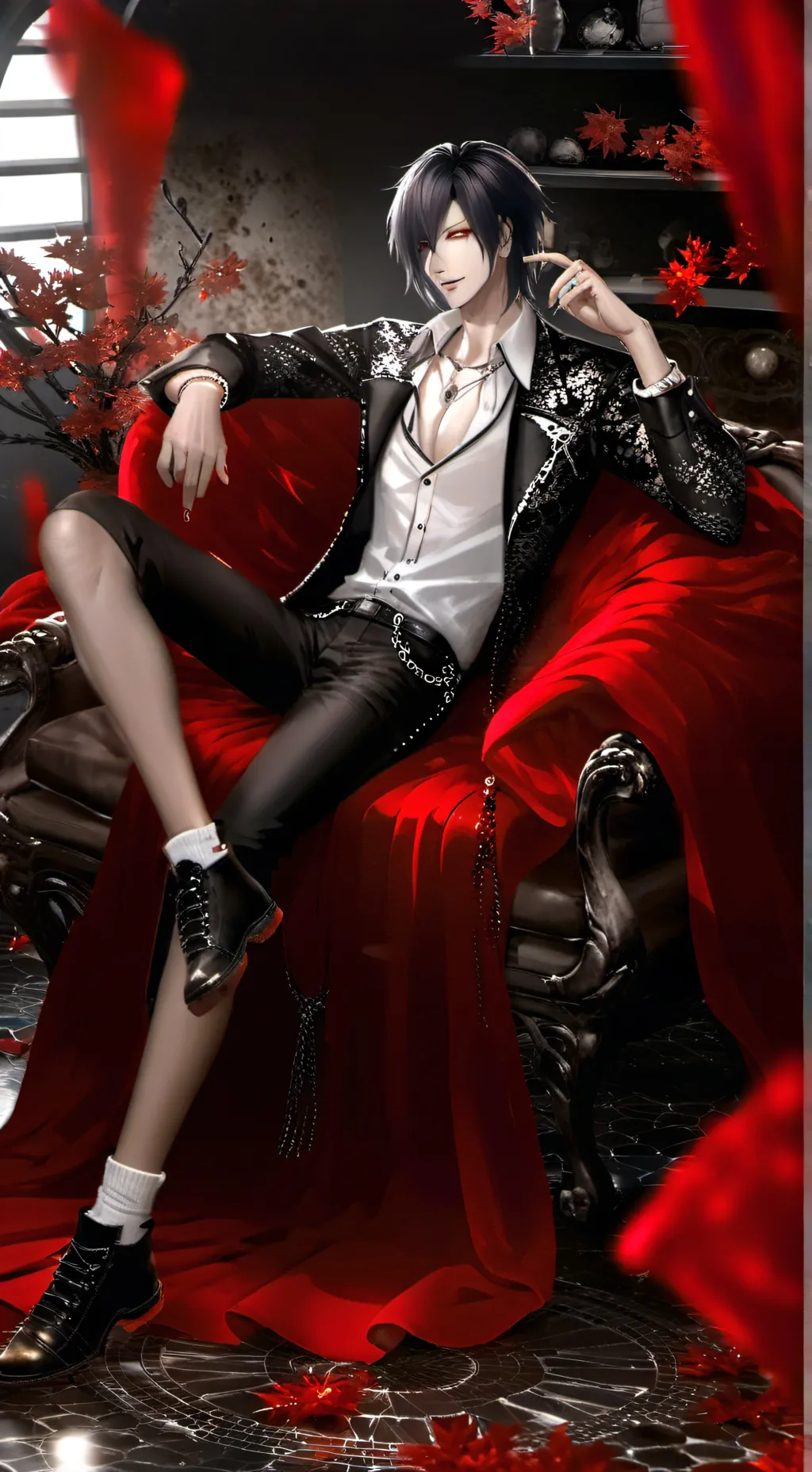 ai character: Кейн и Ней background