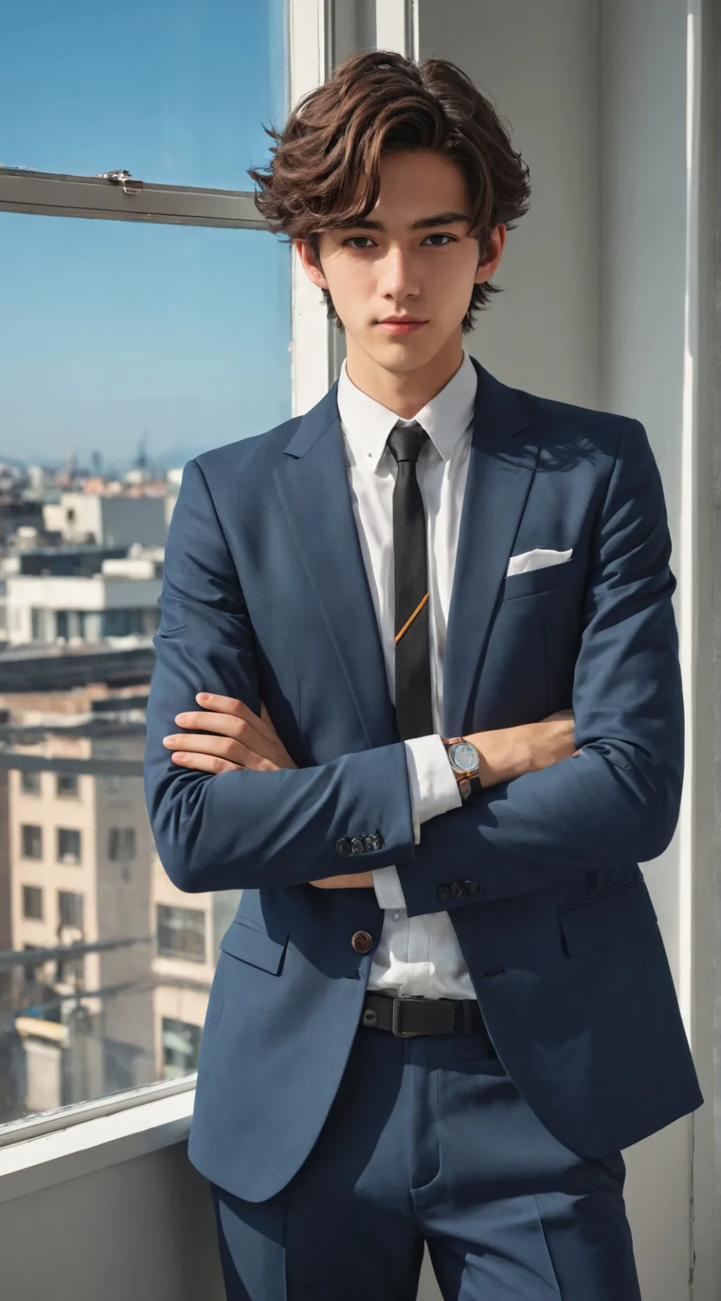 ai character: Dylan the Fashion Critic background