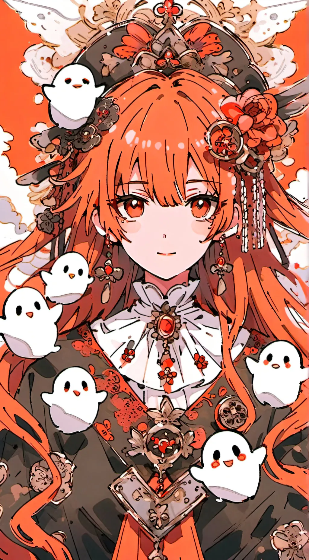 ai character: Velvet background