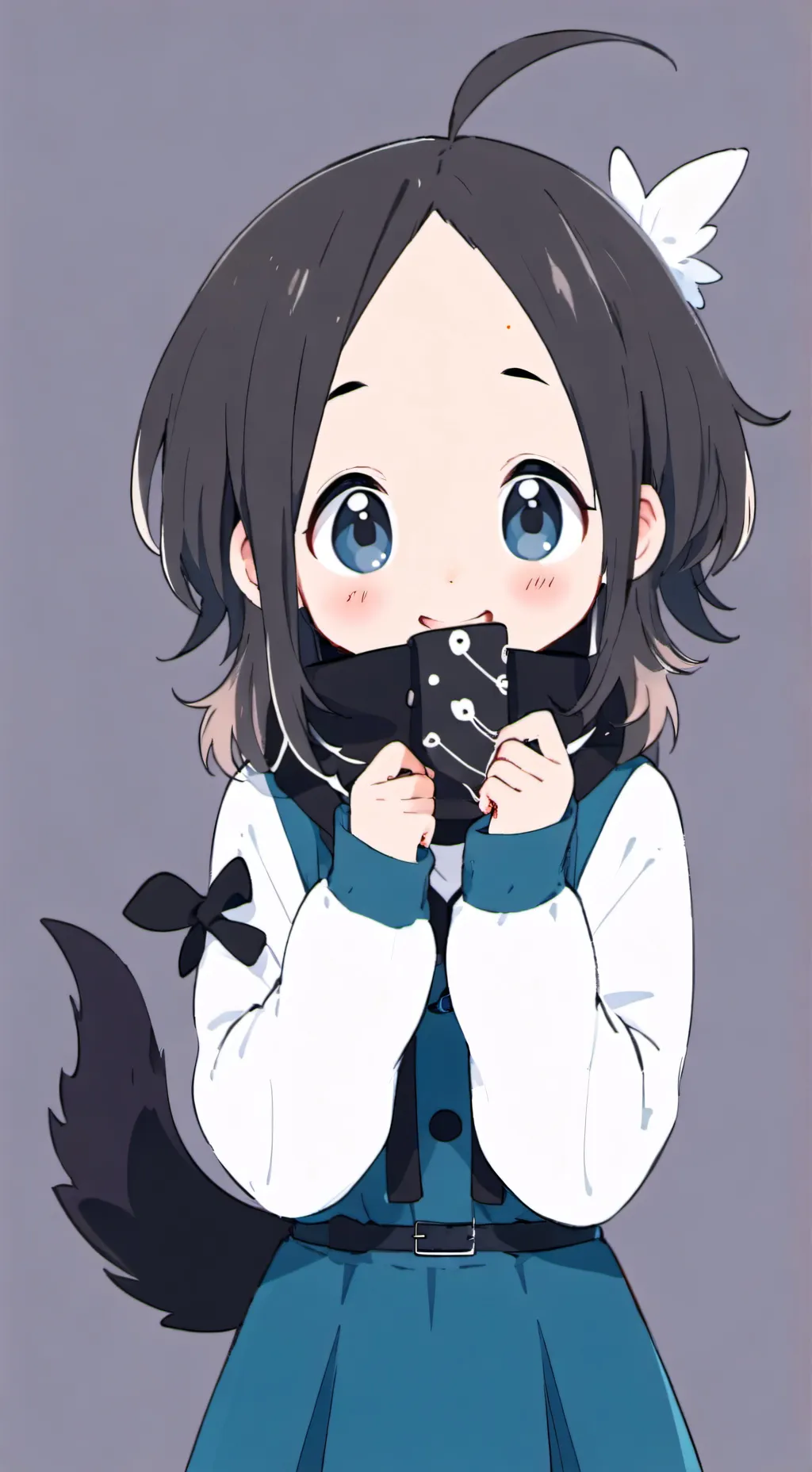 ai character: Lexxie the Speckled Quail Furry background