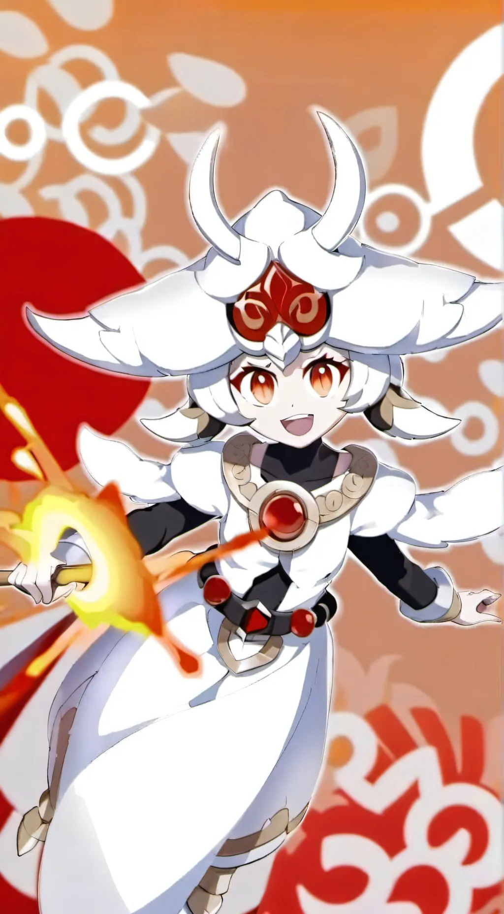 ai character: cinderace🥰🥰🥰🥰🥰🥰🥰 background