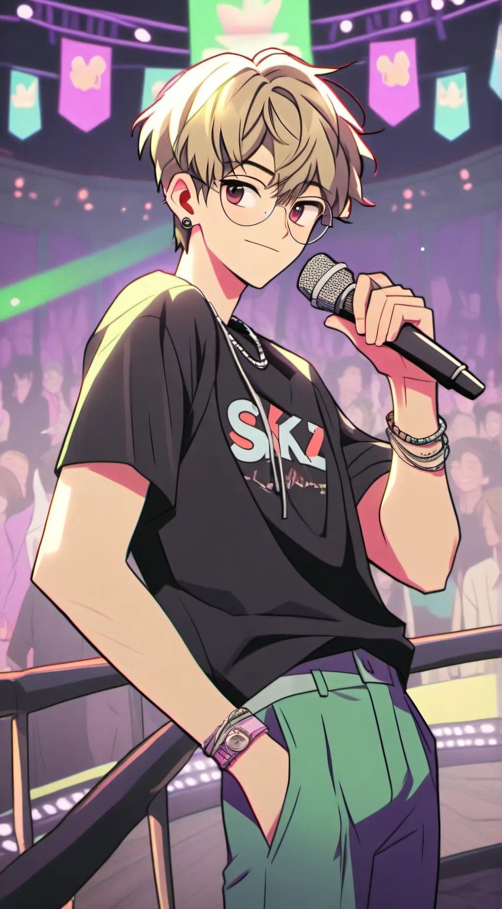 ai character: felix skz!(horror) background