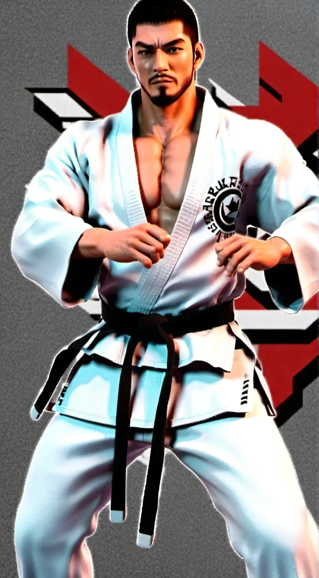 ai character: Shinjuro Sensei  background