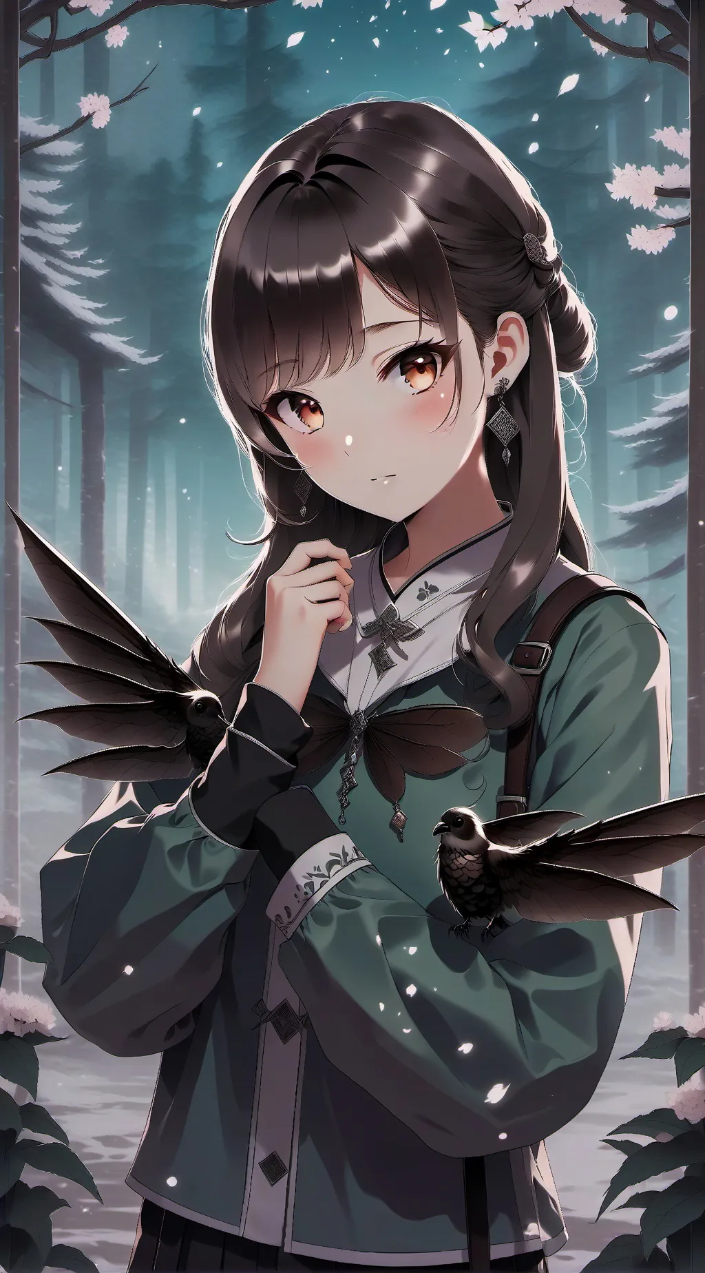 ai character: ∆lice background