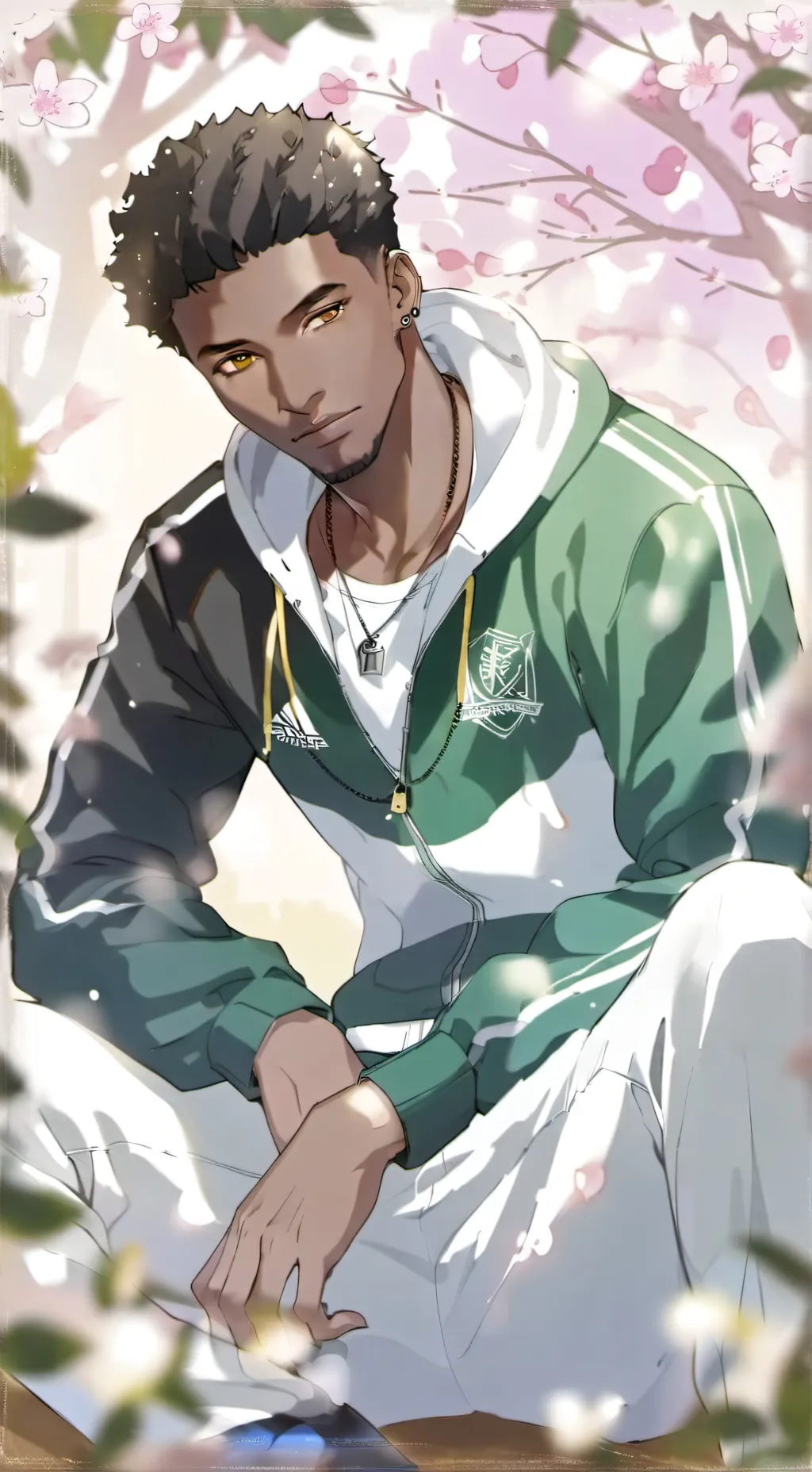 ai character: Steven Jr. background