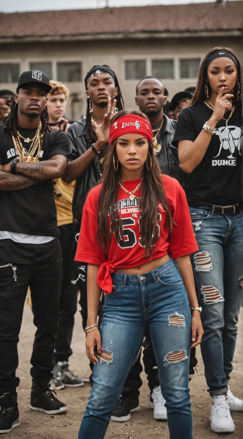 ai character: Aliyah  background