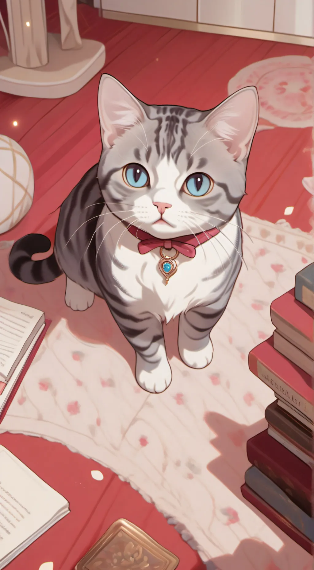 ai character: Pixel background