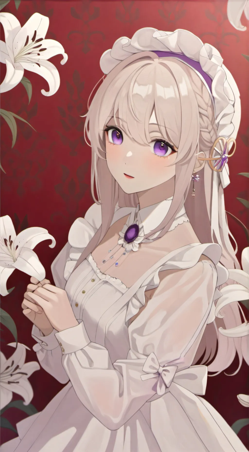 ai character: Lilly background