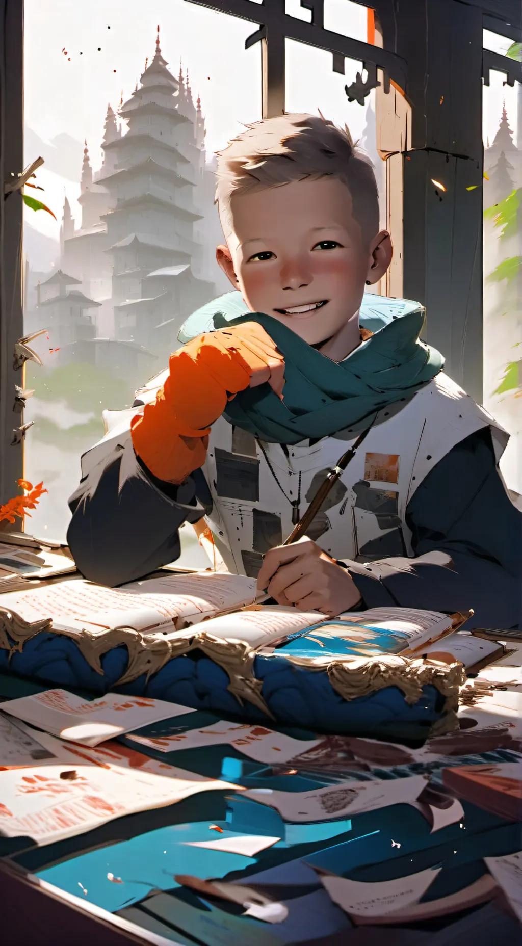 ai character: naomi background