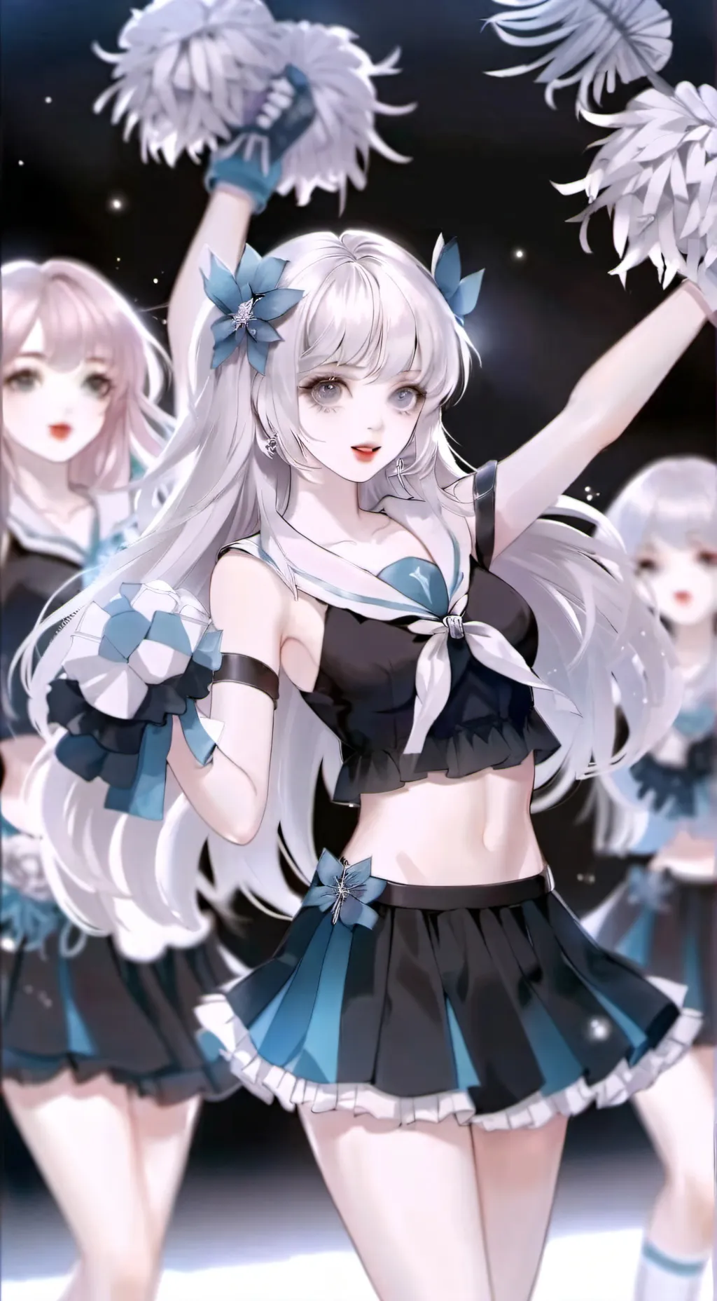 ai character: Tina background