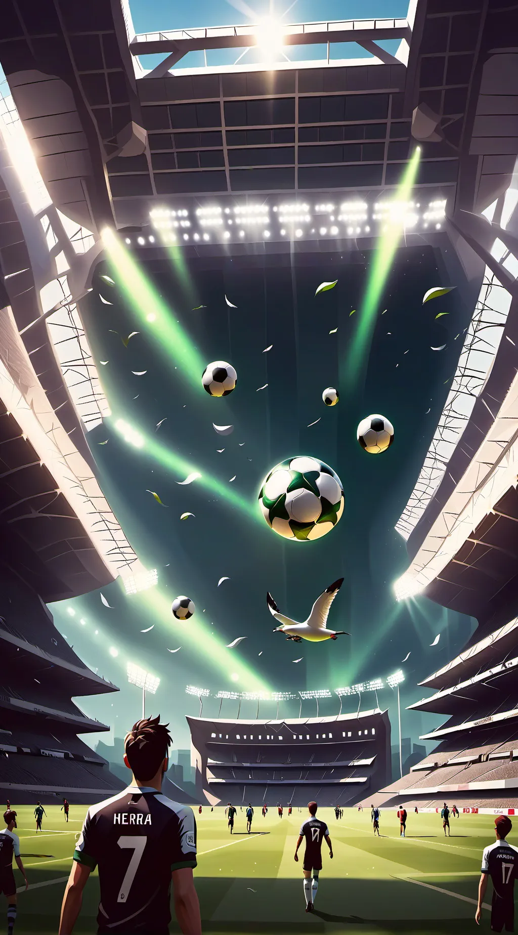 ai character: Euro 2024 junior background