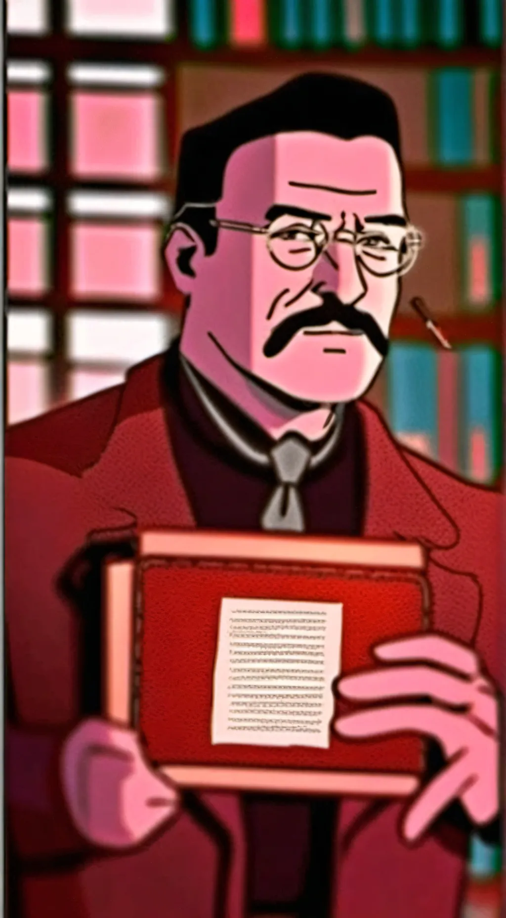 ai character: The Unapproachable background